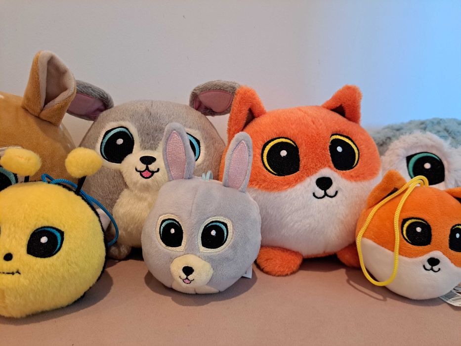 Peluches Pingo Doce Bando do Bosque e Bando do Mar