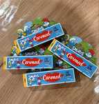 Carmed smurf. Outros sabores disponiveis