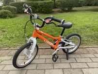 WOOM 2 – limitowany kolor Flame Orange + kask + saszetka + nóżka
