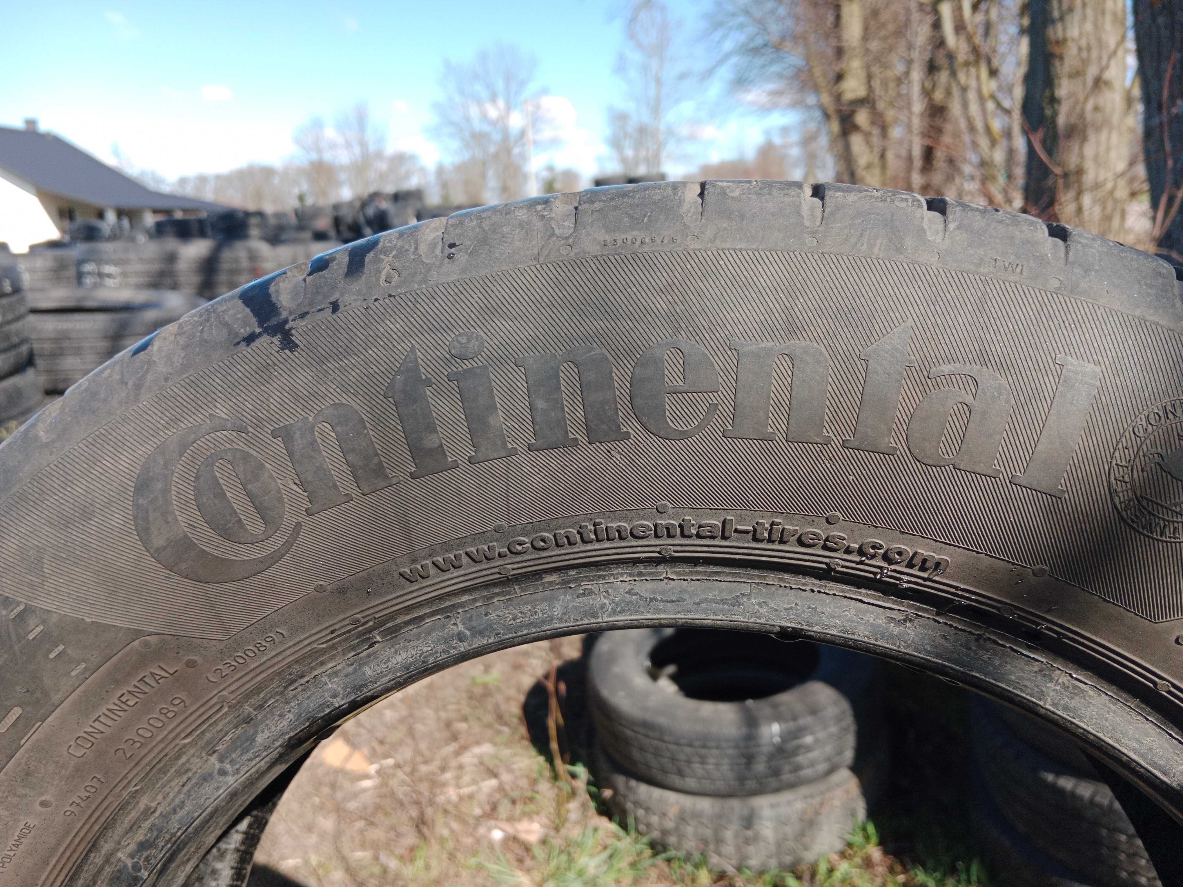Opona używana letnia 165/70R14 Continental ContiEcoContact 5 1szt.