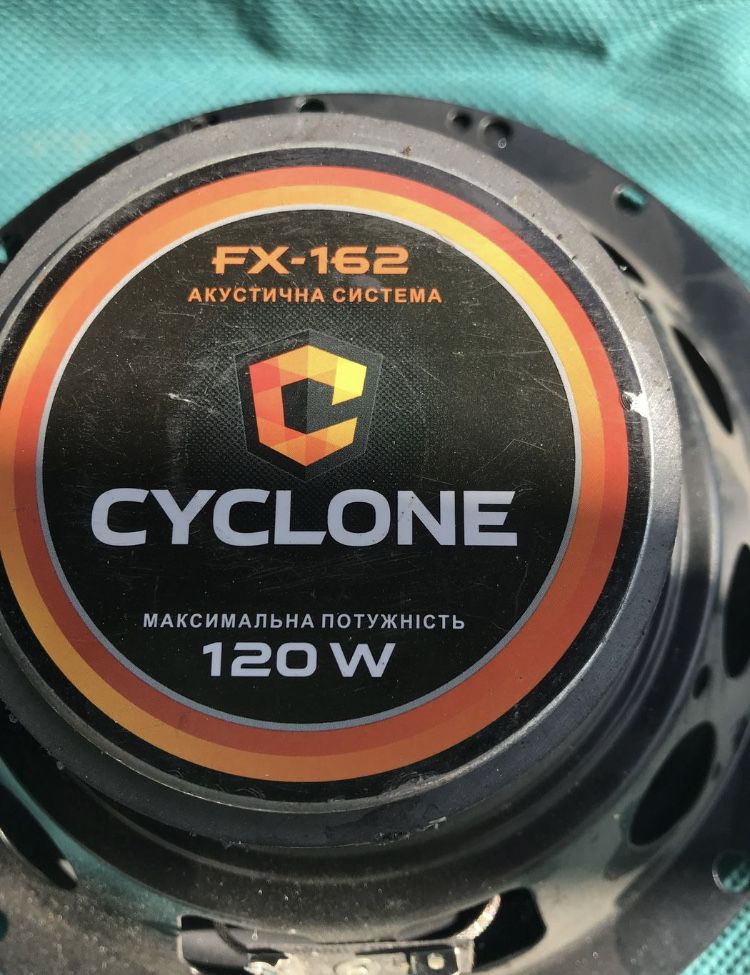Автомобільна акустична система CYCLON FX-162 (16 см) (120вт)