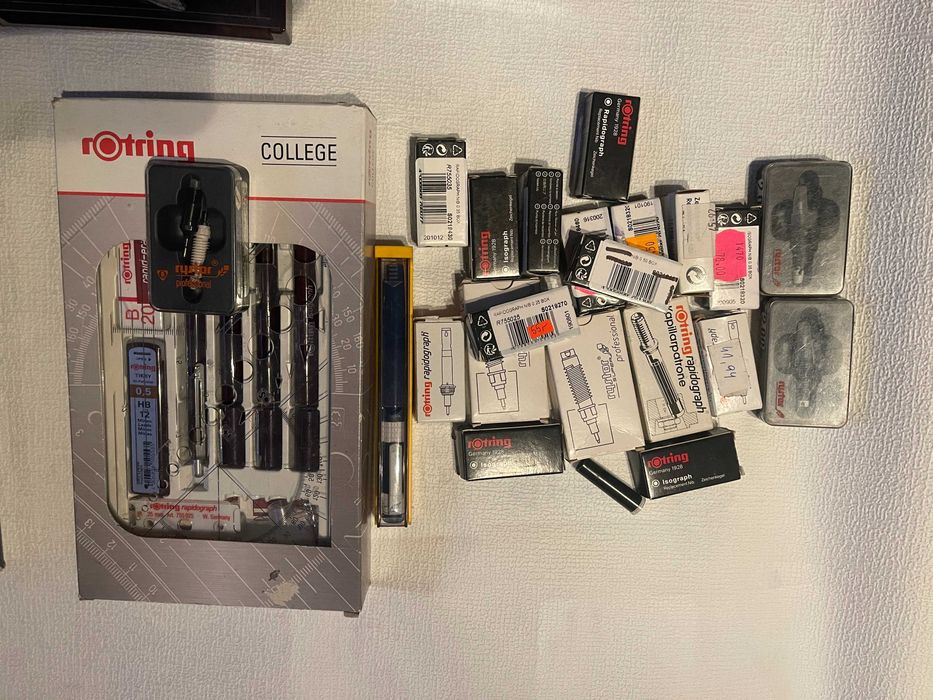 Rapidografy ROTRING i nie tylko