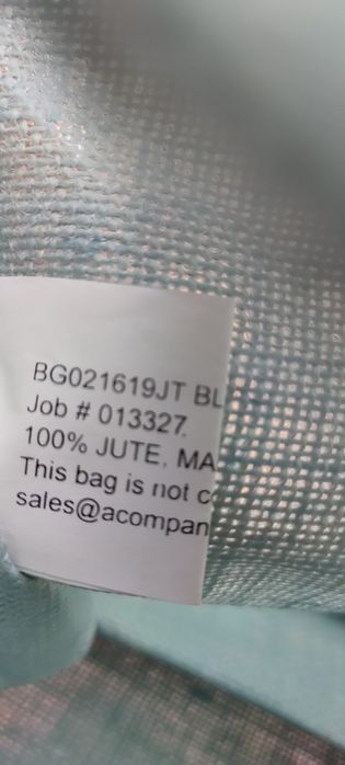 Сумка из 100%джута Индия