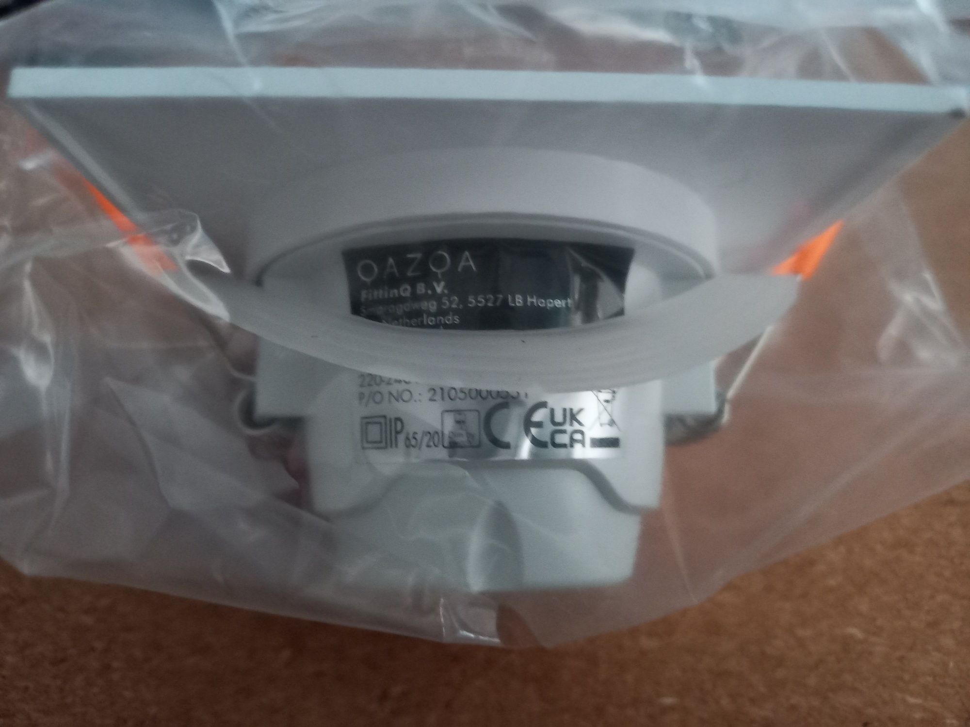 Foco de encastrar moderno branco regulável LED IP65 - SIMPL