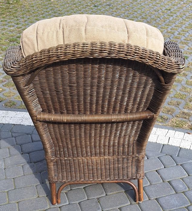 Fotel wiklinowy super wygodny