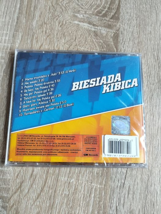 Płyta CD Biesiada kibica nowa w folii