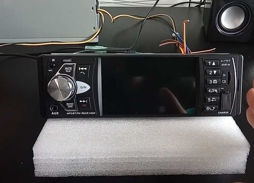 Автомагнітола стандартна з дисплеєм bluetooth usb microsd та пультом