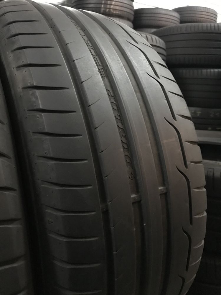 2021 год 225/55R16 Dunlop Sport Maxx RT Резина б/у лето Склад шин