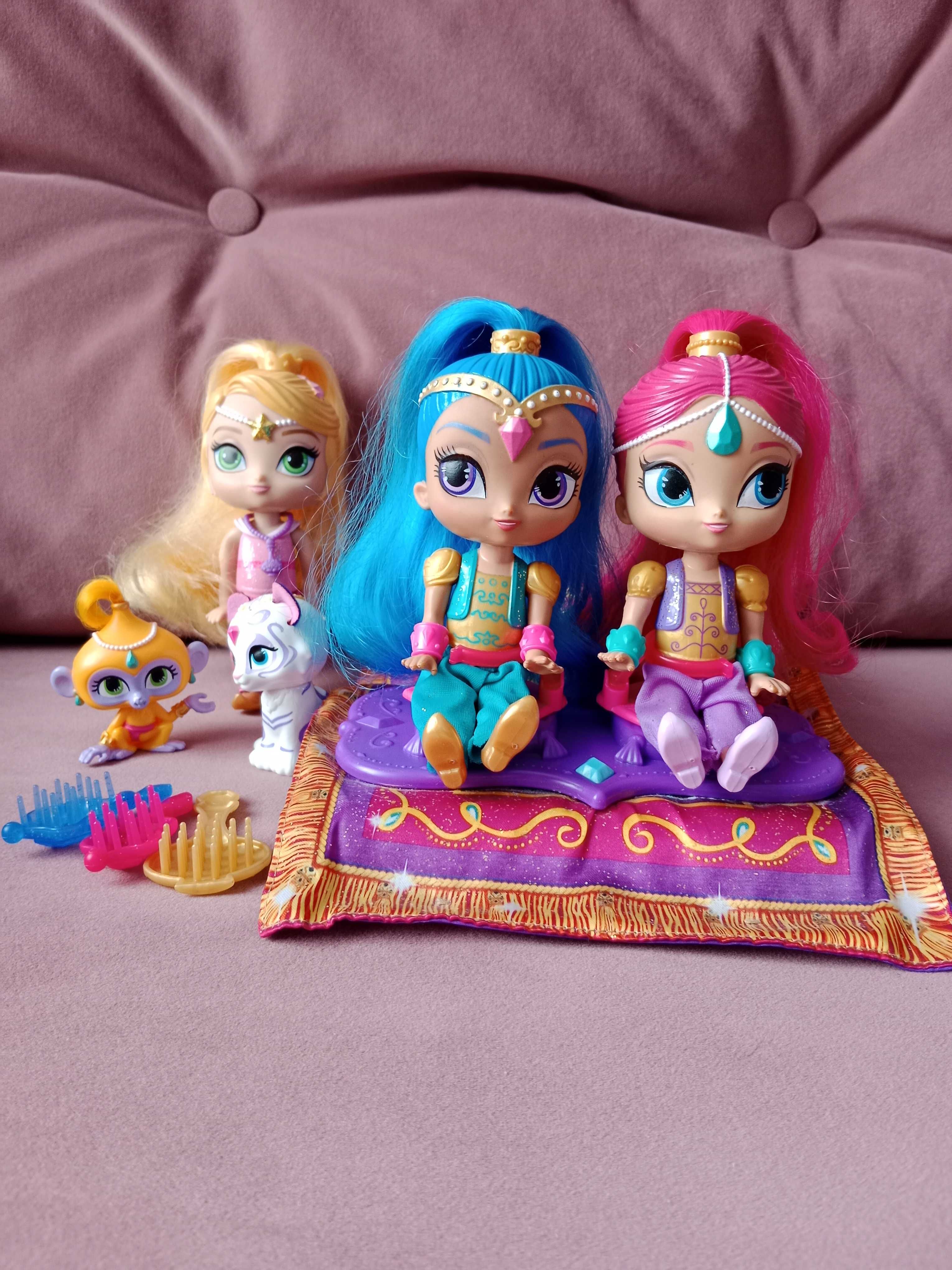 Shimmer i Shine latający dywan. Lalki i akcesoria