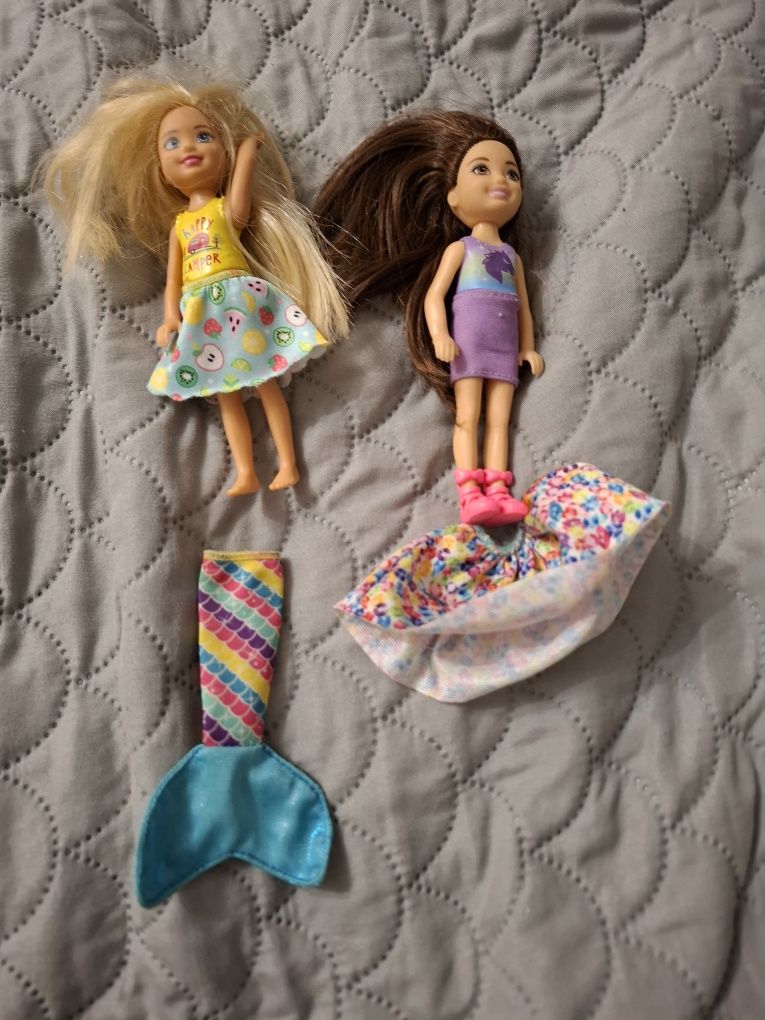 Małe lalki barbie - dzieci - 6 sztuk