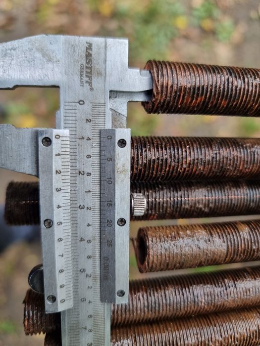 Rurka miedziana karbowana