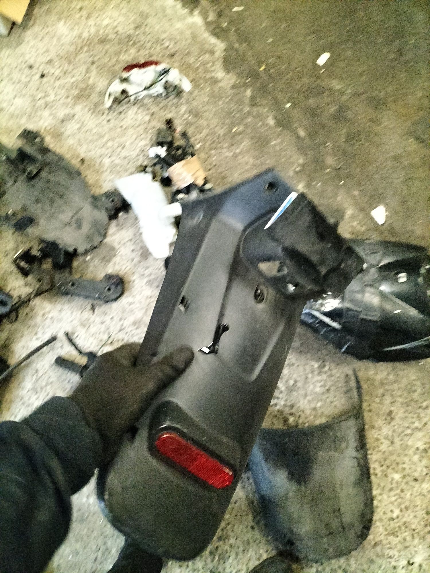 Błotnik na rejestrację Yamaha neos nowszy model