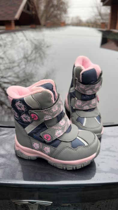 16см термо черевики на дівчинку том.м Термо на девочку ботинки