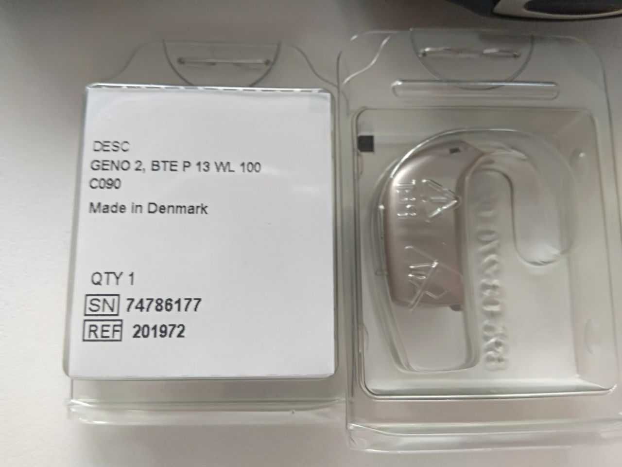 Слуховые аппараты 2 штуки Oticon Geno 2 BTE  Слухові апарати