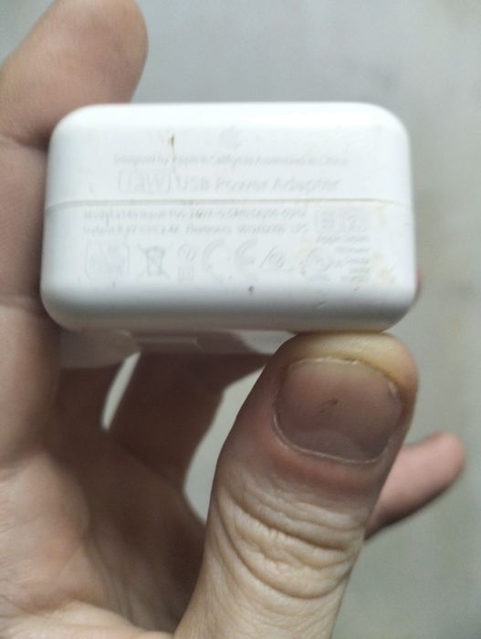 Адаптер Apple Оригинал + Кабель Apple для Iphone