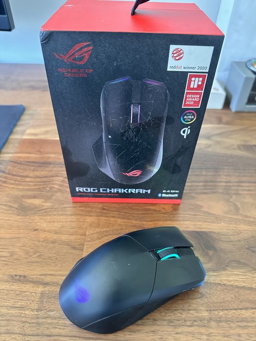 Rato Asus Rog Chakran Wireless