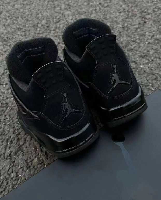 nowy Jordan 4 Retro Black Cat Moda rozmiar.43