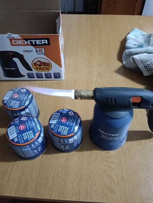 Maçarico de gás novo