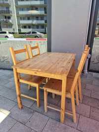 Stół i 4 krzesła Ikea