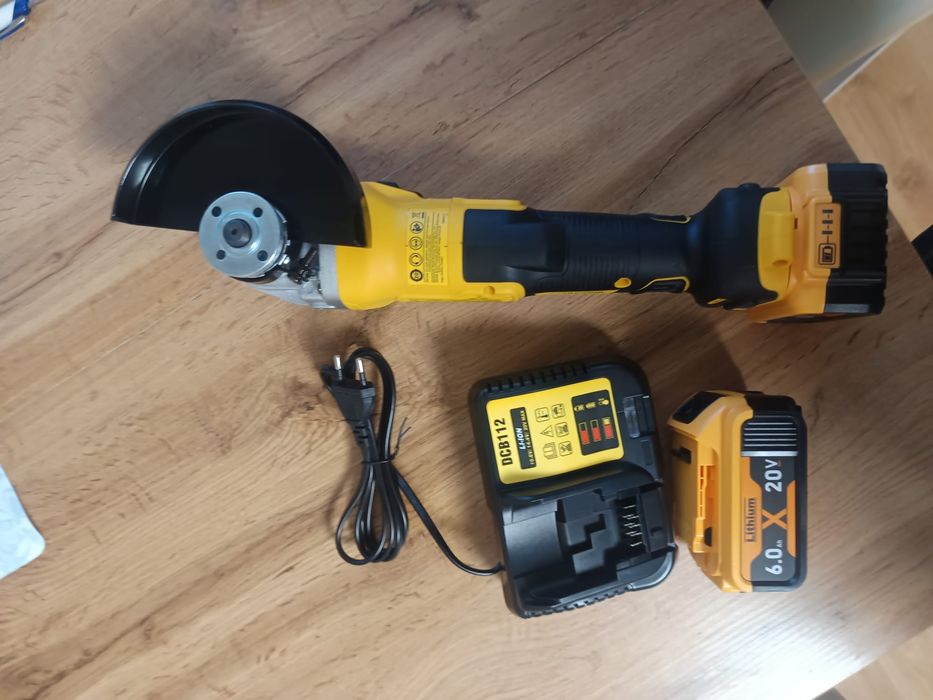 Szlifierka dewalt zestaw baterie ładowarka