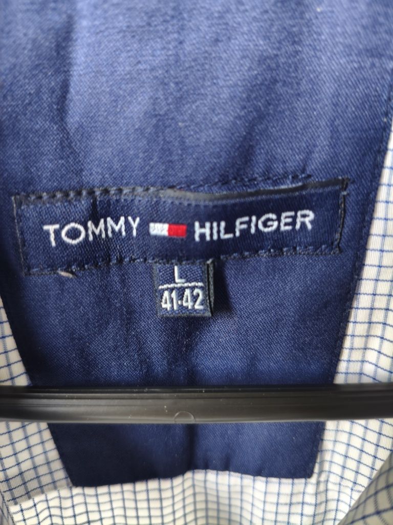 Koszula w kratę Tommy Hilfiger r.l