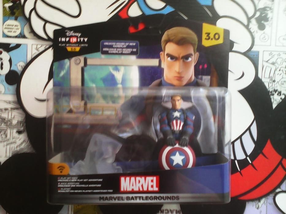 Disney infinity 3.0 Marvel Battlegrounds +extras.(Apenas Local)