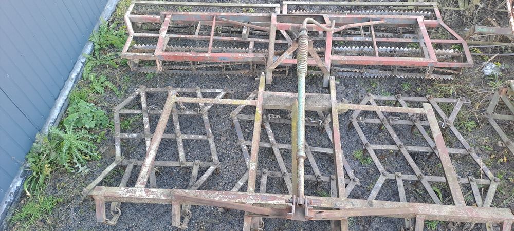 Agregat uprawowy, brony ciężkie z podwójnym wałkiem