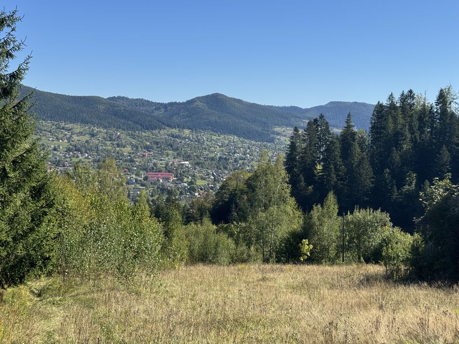 Ділянка в Карпатах Микуличин з гарним краєвидом під забудову 20 сотих