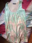 Bokserka/koszulka/top/lato/palmy/pastelowe/primark