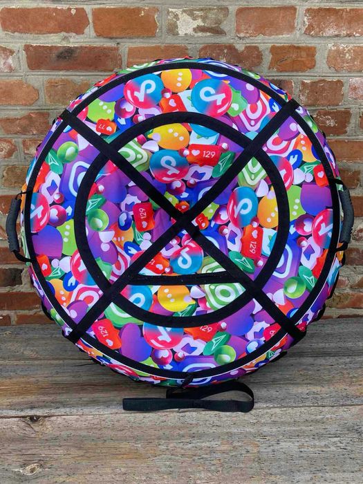 тюбінг надувний, санки