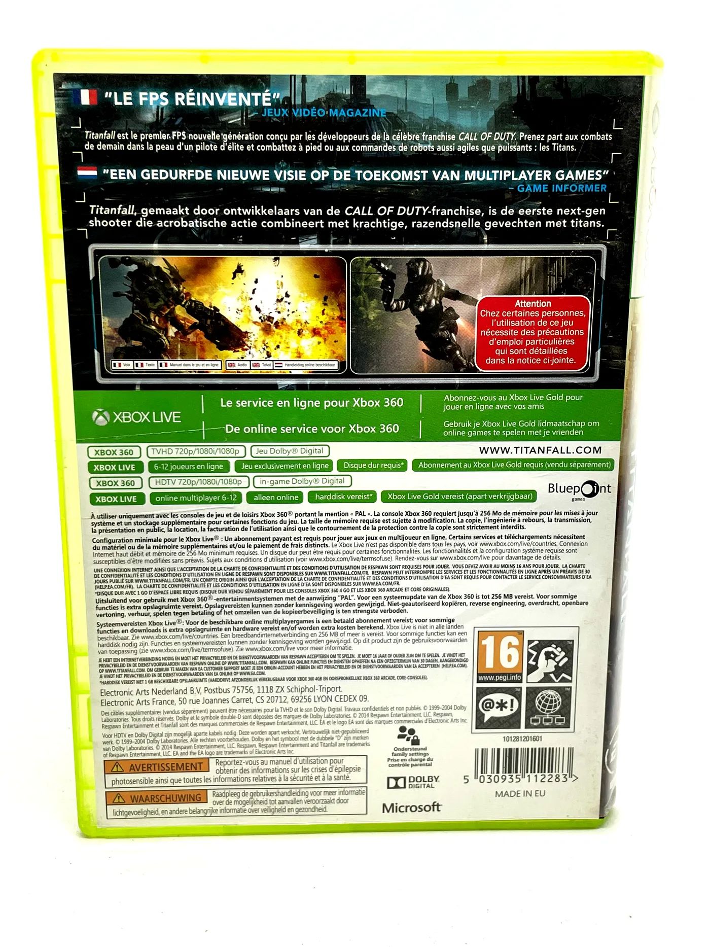 Titanfall Xbox 360 Po Angielsku