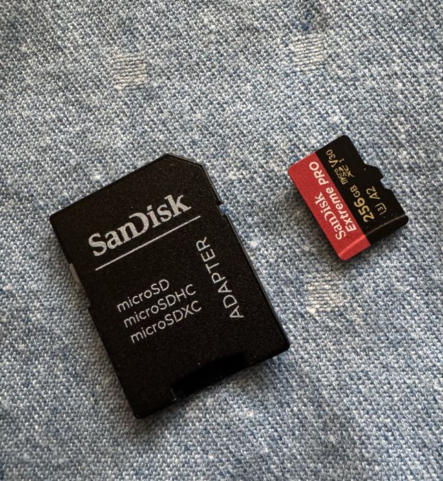 Карта памʼяті SanDisk Extreme Pro microSDXC 256GB