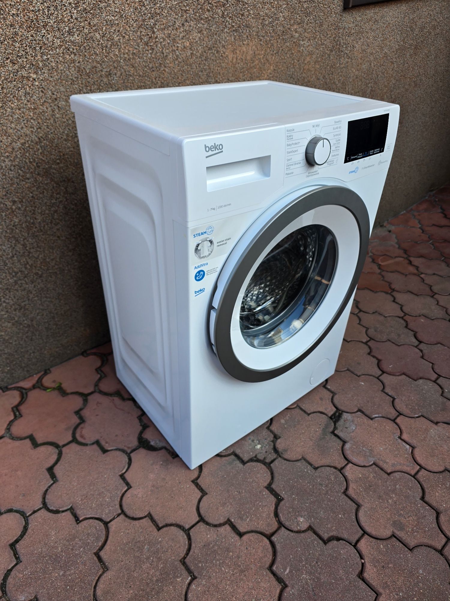 Pralka BEKO 7Kg A+++ Slim45Cm 1200Rpm Inverter Stan Bdb