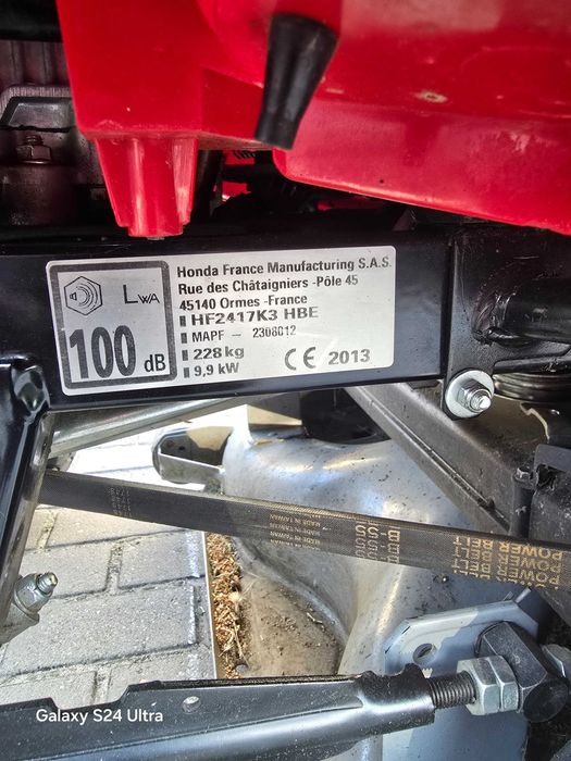 Traktorek Honda HF2417, 2013r stan bdb transport