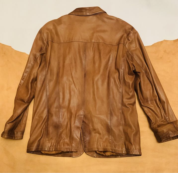 Вінтажна шкіряна куртка douglas italy