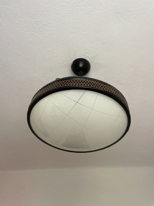 Czarny żyrandol 30cm