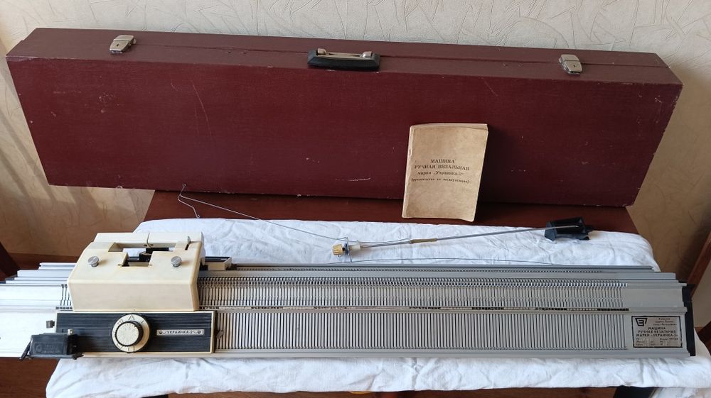 двофакторна в'язальна машина українка 2