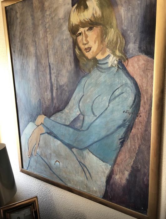 Pintura Retrato de Senhota