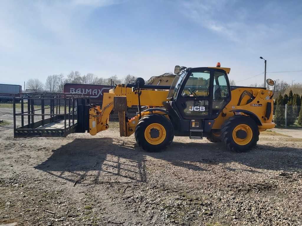 Wynajem ładowarki Manitou MLT 735 i ładowarki teleskopowej JCB 540-170