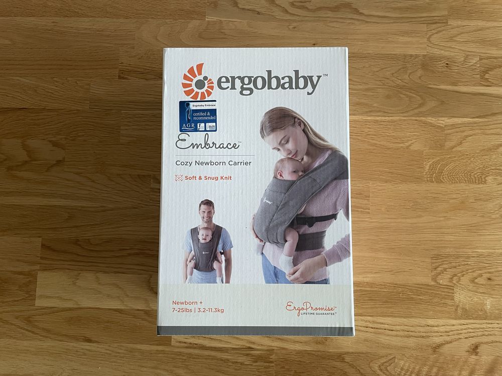 Ergobaby Embrace - como novo