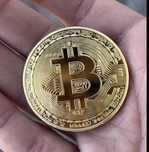 Kolekcjonerska moneta - Bitcoin idealna dla właścicieli kryptowaluty