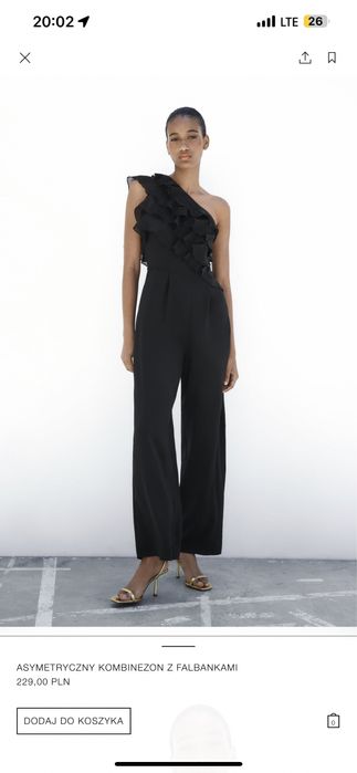 Kombinezon Zara falbanki r.M