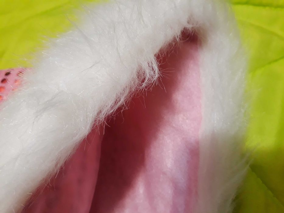 Nowa fenomenalna czapka mikołajkowa różowa z cekinami Flyingtiger