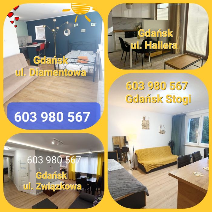 Mieszkanie blisko Plaży Stogi