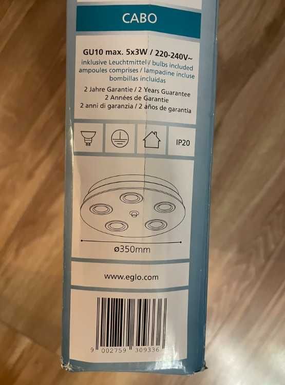 Plafon sufitowy EGLO Cabo