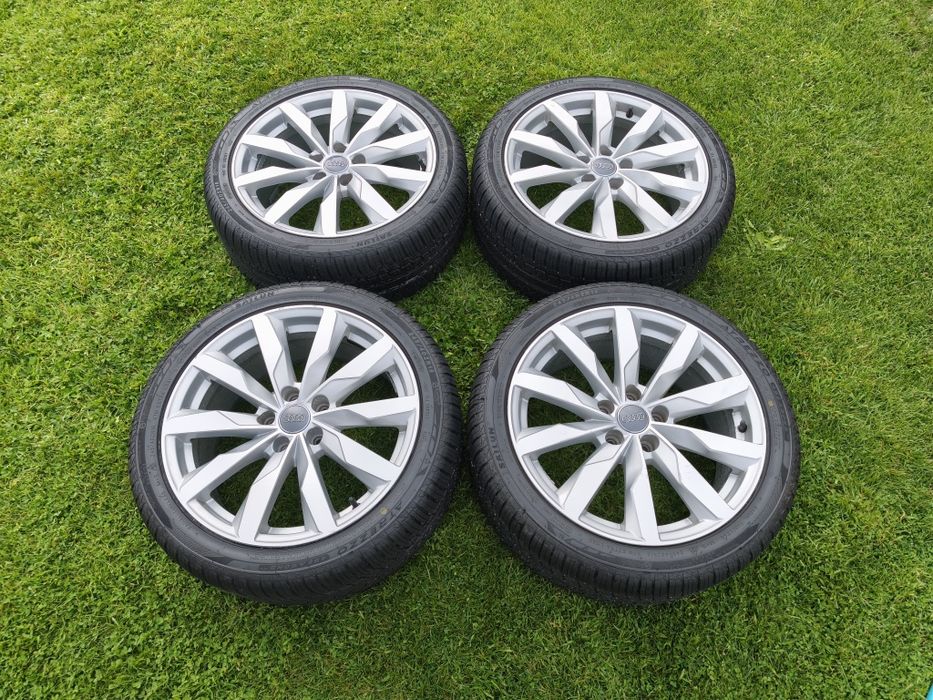 Koła felgi AUDI 18 Nowe opony A4 S4 B9 B8 A6 C8 C7 A5 S5 S-Line OEM!