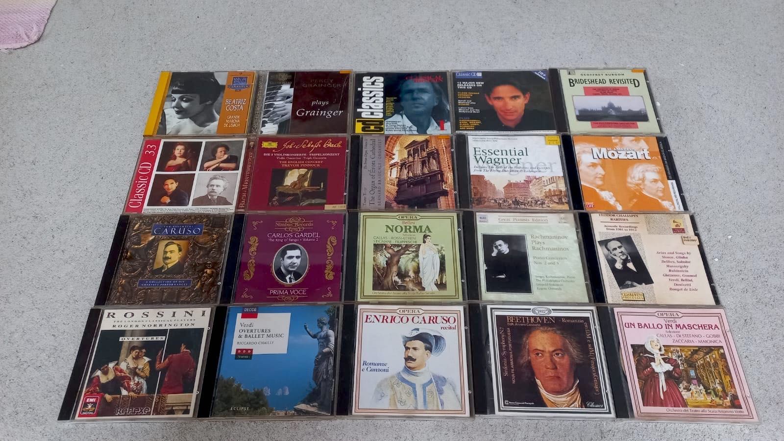 Cd's de música clássica e outros