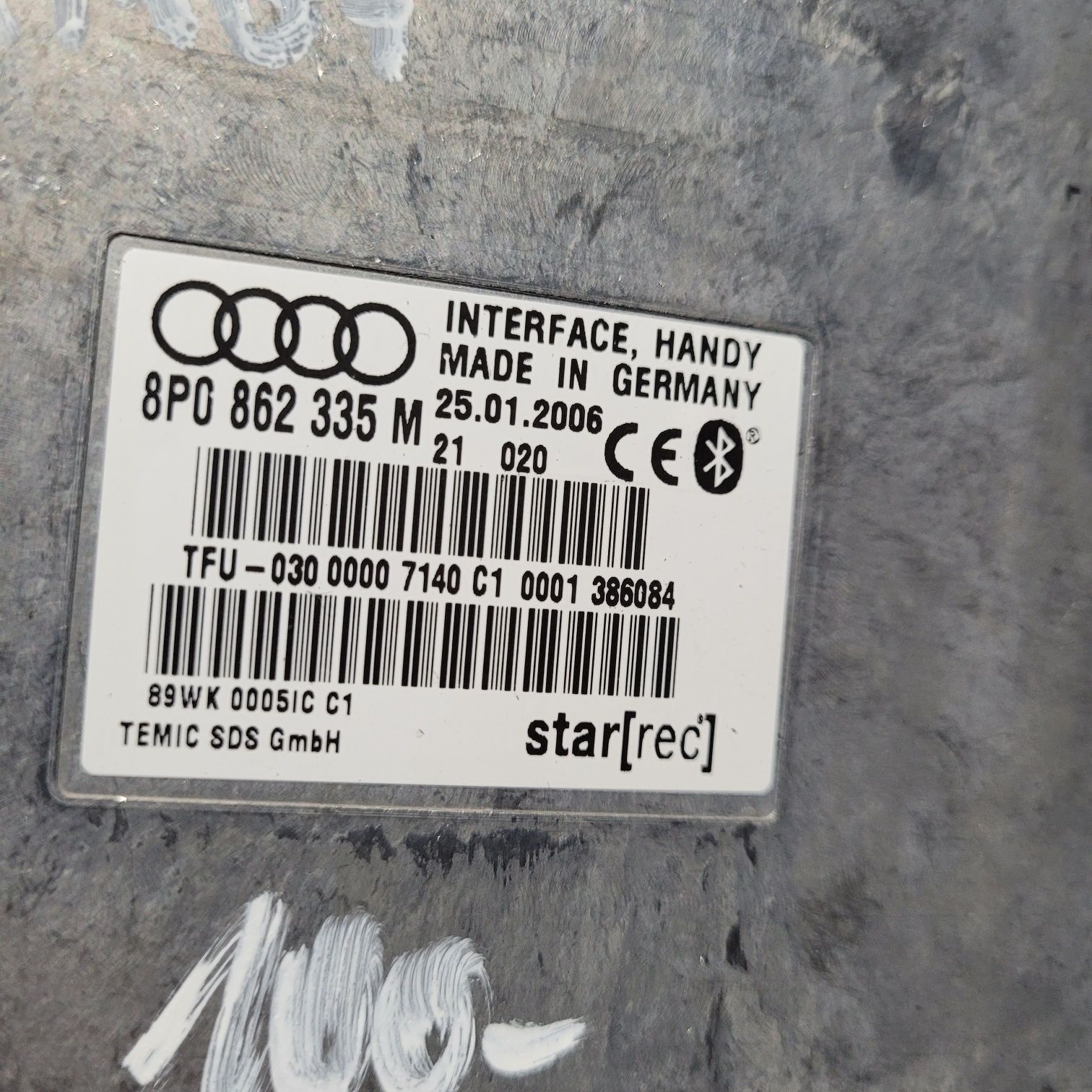 Moduł sterownik bluetooth interface audi a4 b7 a3 8p 2006r