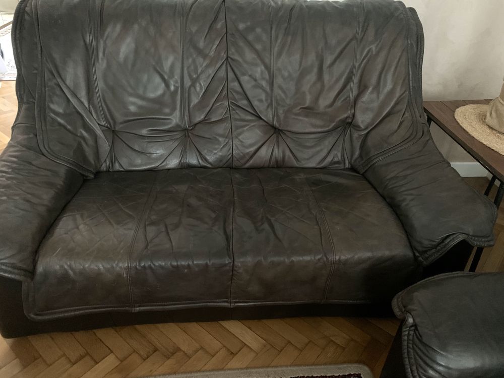 Дивани  из натуральной кожи
