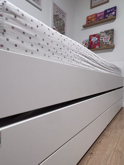Łóżko IKEA Slakt dla rodzeństwa 90x200 cm dziecięce młodzieżowe Vox
